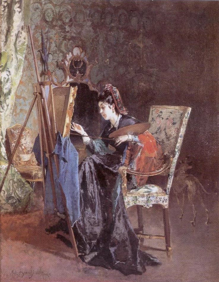La pittrice - AE Arteelite, Savona